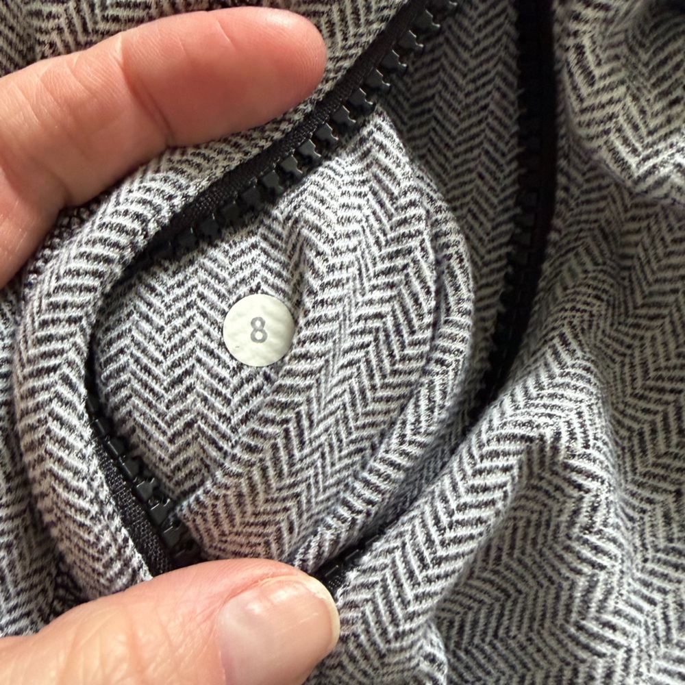 Lululemon Herringbone Gray Define Jacket - Picture 8 of 8